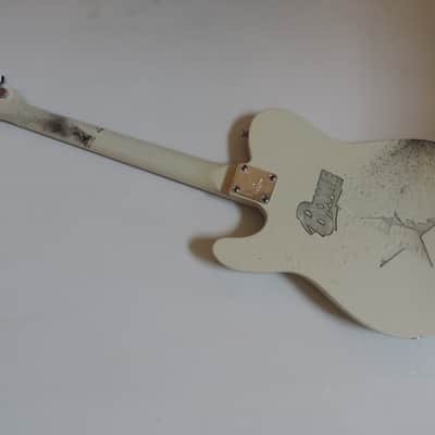 DDCC USA CUSTOMS DAVID BOWIE TELECASTER BLACKSTAR HAND ENGRAVED TRIBUTE TELE GUITAR image 9