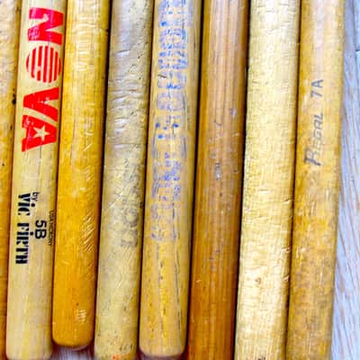 Drum Sticks, Brushes, Mallets, Stick Bag Lot image 10