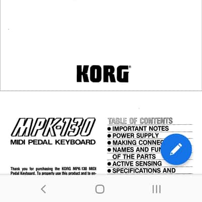 Korg MPK 130 Midi Pedal Keyboard 2000s Black Steel image 11