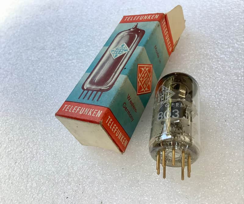 Telefunken ECC803s / 12AX7 / ECC 803 S / Gold Pin image 1