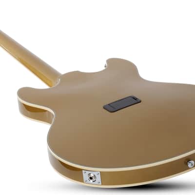 Schecter Corsair Bass Metallic Gold image 5