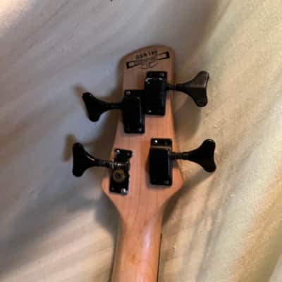 Ibanez  grr 190 bass guitar with dimarzio pickups black image 10
