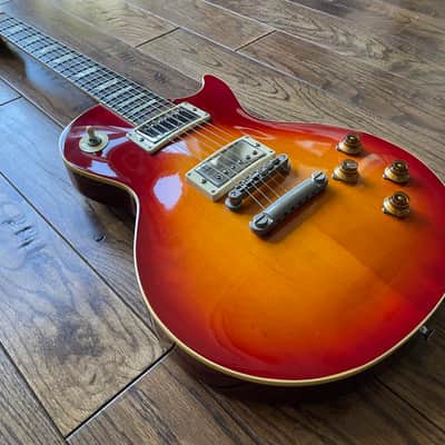 1988 Orville by Gibson Les Paul Standard Electric Guitar Bill Lawrence Humbuckers Sunburst Terada Factory image 4