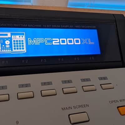 AKAI MPC2000XL w/ 32MB of RAM, CF Reader, Blue Screen, Newer Pad Sensors image 5