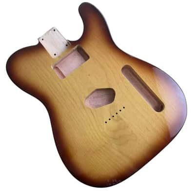 Alder Wood Tobacco Burst Guitar Telecaster Tele Style Body image 3