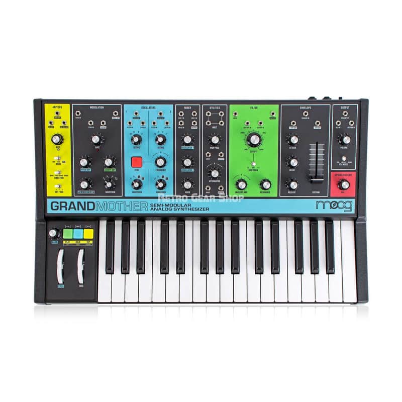 Moog Grandmother Semi-Modular Analog Synthesizer