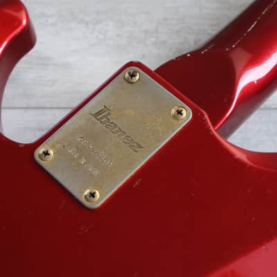 1984 Ibanez Japan RB824 Roadstar II Bass (Fire Red) image 10