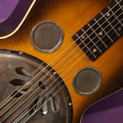 1930s Regal Dobro-Cone Spider-Bridge Resonator Guitar (Vintage, Old, Antique) image 6