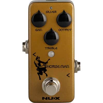 Nux HORSEMAN-OD Pédale d'overdrive analogique Horseman NOD-1 gold/silver image 2