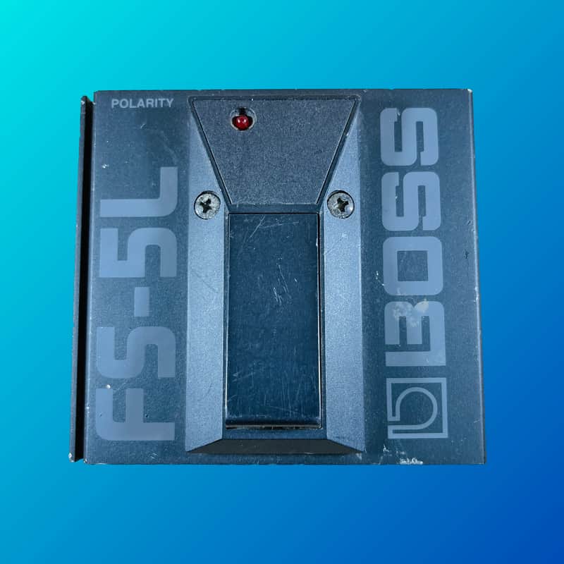 Boss FS-5L Latching Footswitch 1986 - Present Black