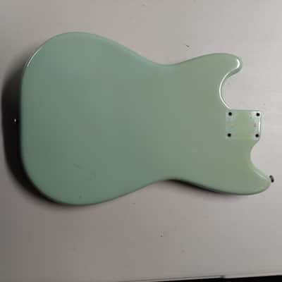 1961 Fender Duo Sonic Loaded Body Custom Color Daphne Blue Untouched Electronics! image 2