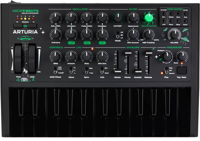 Arturia MicroBrute 25-Key Synthesizer | Reverb