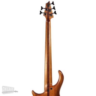 Warrior Custom Five String Bass Natural image 7