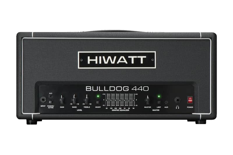 Hiwatt Bulldog 440 Bass Head - 500 Watts - Authorized Dealer image 1