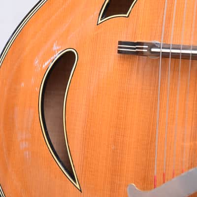Hemosch  Erich Dölling – RARE 1950s Master Luthier GDR East German Archtop Migma Jazz Guitar image 5