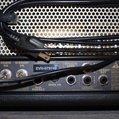 EVH 5150 III EL34 3-Channel 50-Watt Guitar Amp Head 2022 - Black image 14