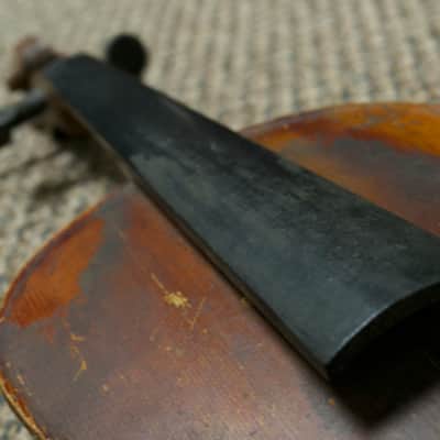 Vintage  Antonius Stradivarius Cremonensis Faciebat Anno 1721 Copy Violin For Repair image 4