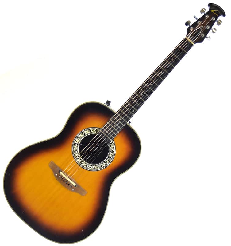 Vintage 70s Ovation Balladeer 1111-1 Acoustic Electric Guitar