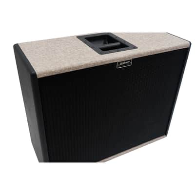 Mint Milkman Sound 2x12 Guitar Amp Speaker Cab, Greenbacks, Two Tone Black image 3