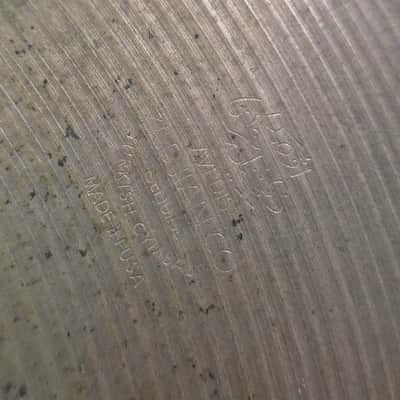 Used Vintage Zildjian A New Beat Hi Hat Cymbals 14" - Good image 4
