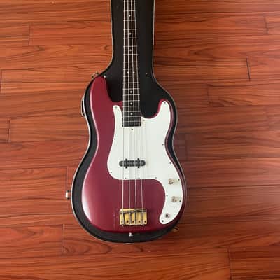 Univox Precisely Bass 1970s - Red image 2