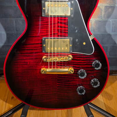 STUNNING Gibson 2024 Custom Shop Les Paul Custom Red Widow w/ OHSC AMAZING! image 8