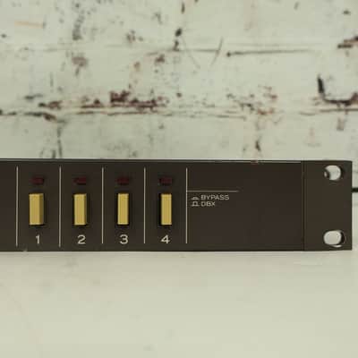 Vintage Tascam DX-4D 4-Channel Professional DBX Type I Noise Reduction Rack Unit image 4