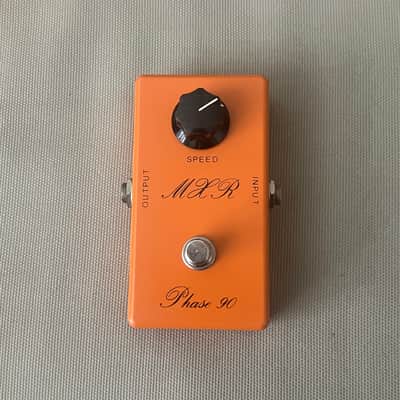 Vintage MXR Phase 90 Script Logo - Orange - with Original Box image 2