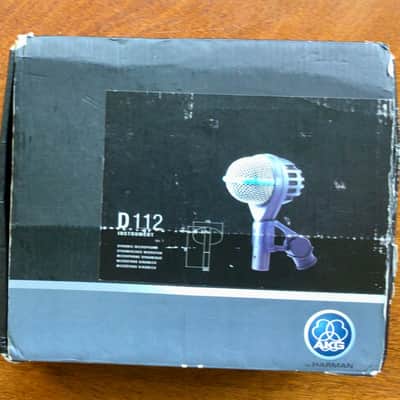 AKG D112 Cardioid Dynamic Bass Drum Microphone 2010s - Gray