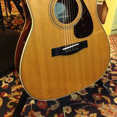 Vintage Yamaha FG-375S Late 70's Solid Spruce And Rosewood Acoustic Guitar image 1