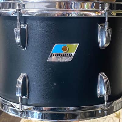 Ludwig Vintage 1971 Black Panther 4-Piece Set - B/O Badge - Very Good Condition image 6