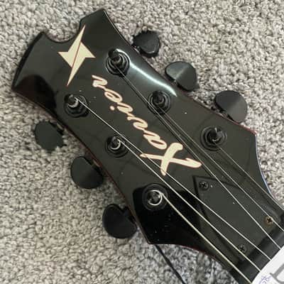 Xavier Transparent Red Single Cut Electric Guitar, Mahogany Body, Maple Neck, Rosewood Fingerboard image 12