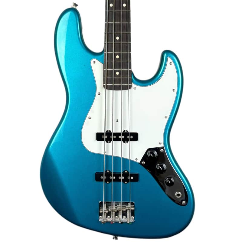CoolZ Japan Fujigen JazzBass 2018 - Metallic Blue image 1