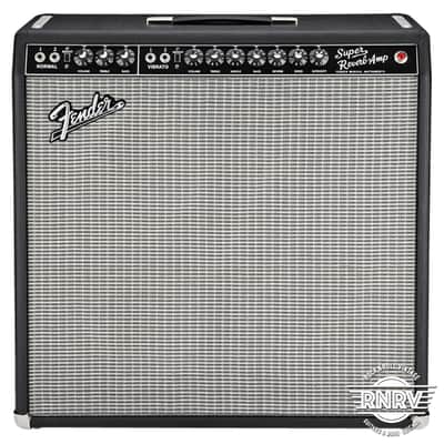 Fender '65 Super Reverb Reissue 45-Watt 4x10" Guitar Combo - Black image 1