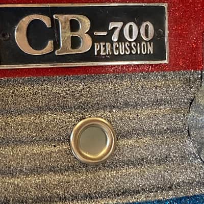 CB-700 - Red, White, Blue 1976 "Bicentennial Edition" 5.5x14" 10-Lug Steel Snare Drum image 3