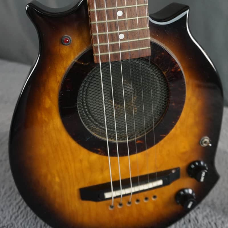 Morris Sound Circus Series Amplified Travel Guitar Japan Tobacco Burst image 1