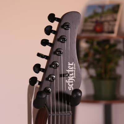 Schecter Sun Valley Super Shredder Exotic - Ebony Fingerboard, Black Limba image 17