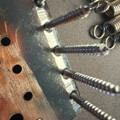 Fender Vintage Stratocaster Tremolo Bridge Plate w/ Screws and Springs 60’s image 8