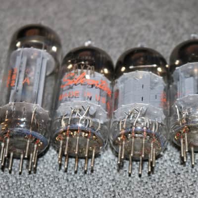 Vintage Original 1960s Silvertone 12AX7 & 6FQ7 Tubes - No Tariffs image 2