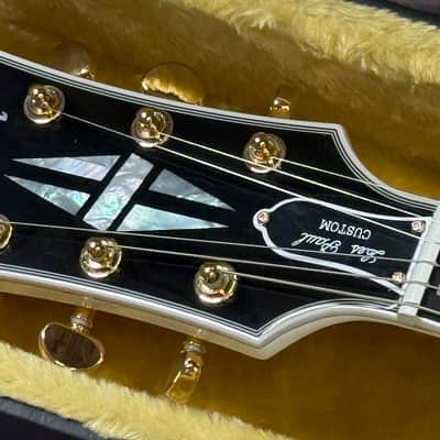 2025 IGC Epiphone Inspired by Gibson Les Paul Custom Alpine White New Unplayed Auth Dlr 8lb10oz #610 image 21