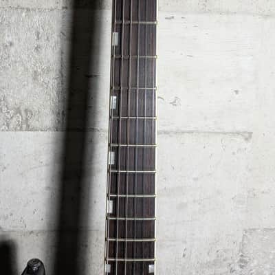 ESP Horizon Kiko 27 Frets Heel Cut 2013 See Thru Black Grass Roots image 7
