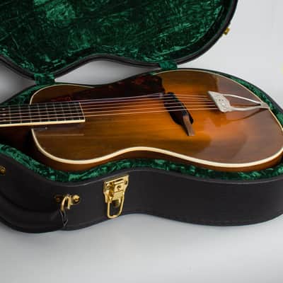 Vivi-Tone  Acousti-Guitar Acoustic Guitar,  c. 1933, ser. #239, black hard shell case. image 12
