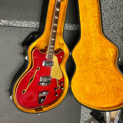 Vintage 1967 Victoria Luggage Fender Coronado Guitar Case all original I II 60's 1968 1966 1969 image 23