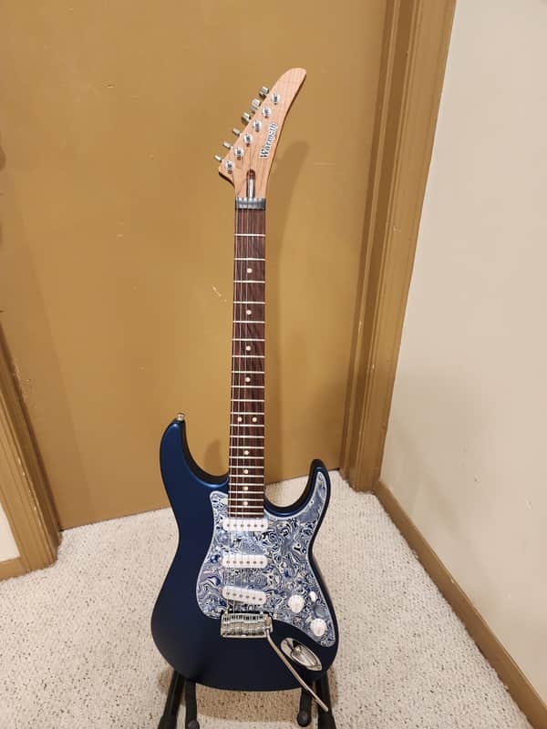 Warmoth Soloist/Strat Roasted Flame Maple and Alder image 1
