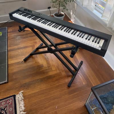 Yamaha YKA7500 Double Braced X-Style Keyboard Stand 2010s - Black image 4