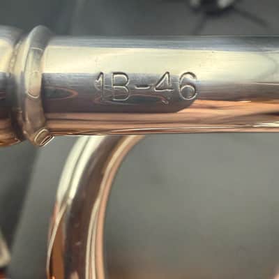 Conn Vintage One 1B-46 Trumpet - Fred Powell - Silver Plate image 7