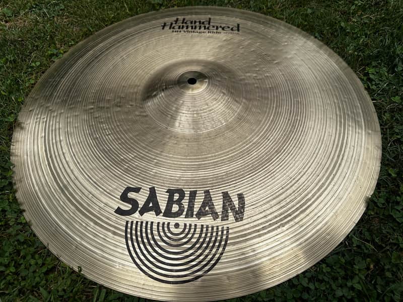 Sabian 21" HH Hand Hammered Vintage Ride Cymbal - NICE! image 1
