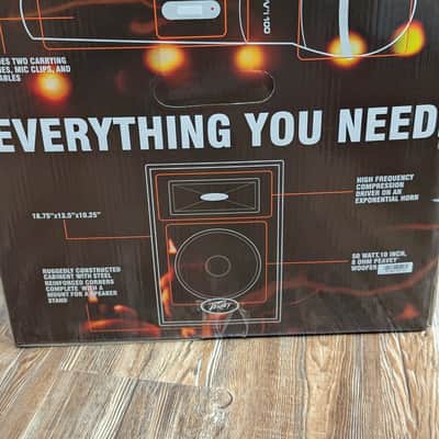 Peavey Audio Performer Pack Complete PA System NEW OLD STOCK. Unopened box image 3