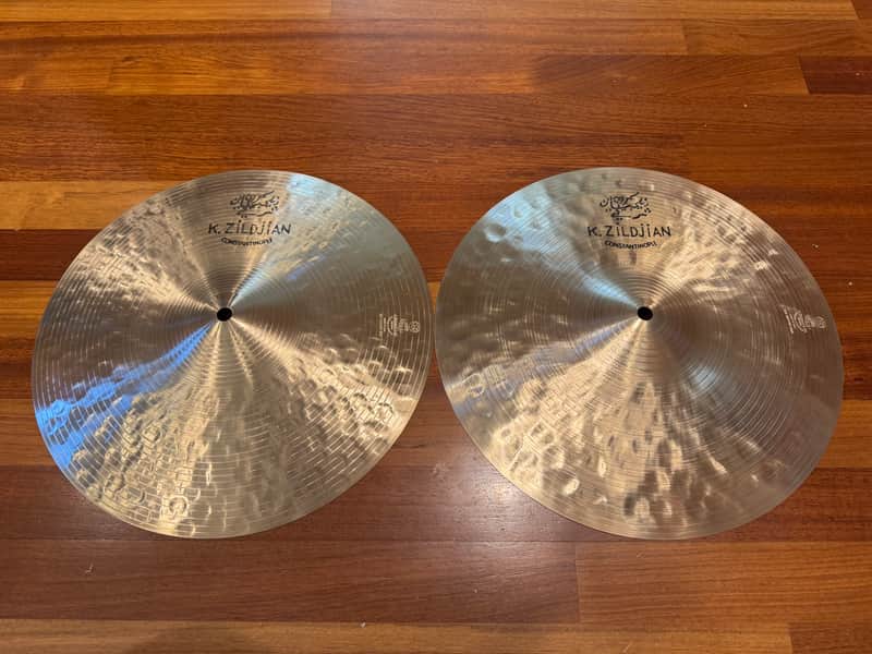 Zildjian 14" K Constantinople Light Hi-Hat Cymbals (Pair) 1999 - Present - Traditional image 1