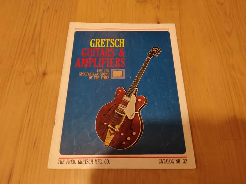 Vintage 1965 Gretsch Guitars & Amplifiers Catalog! Chet Atkins, White Falcon! Rare, Original Case Candy! image 1